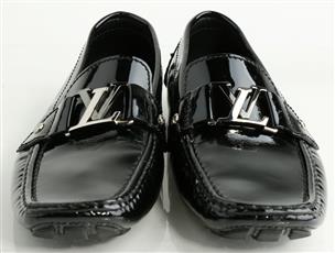Louis Vuitton Patent Monte Carlo Loafers Good